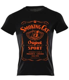 Pánské tričko Smoking Cat Elite Orange