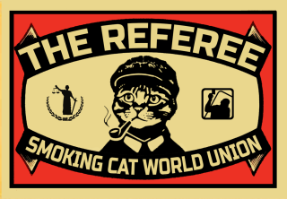Zápalky s motivem Smoking Cat - 26