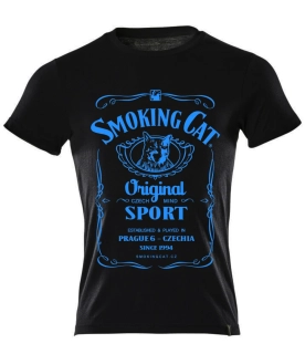 Pánské tričko Smoking Cat Elite Ocean